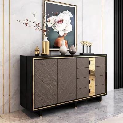 China Modern Luxury Chinese Solid Wood Home Decorative Living Room Metal Furniture Chinese Solid Wood Living Room Cabinets for sale