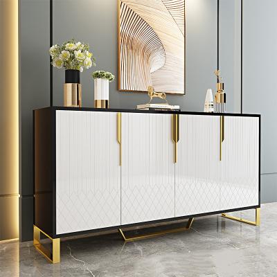 China Modern White Dining Furniture Console Tables Living Room Buffet Console Tables Sideboard Modern White Sideboards for sale