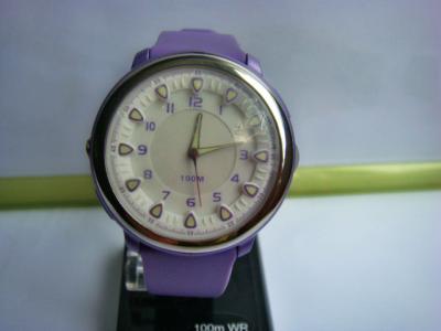 China Plastic Quartz Waterproof Women Led Analog Watches For Business Gift for sale