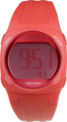 China Custom Color Women Digital Watches With El Back Light Alarm for sale