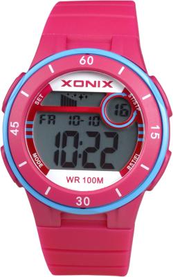 China Women fashion sporty digital watches with 100m water resistant silicon band  KS for sale