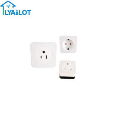 China Easy plug standard smart home air conditioner high power installation US/EU/UK wifi smart home air conditioner timing 16A temperature speed controller tuya wifi socket for sale