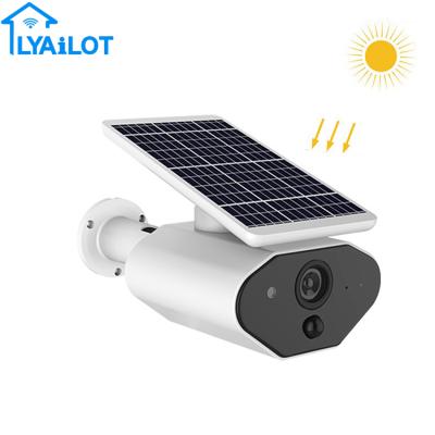 China Tuya Wifi Home Camera Smart Camera WIFI Security System CCTV 1080p Outdoor Waterproof Solar Solar Camera for sale