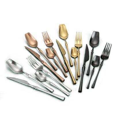 China Creative Viable High Quality Canton Tower 304 Stainless Steel Flatware Set Tableware Set for sale