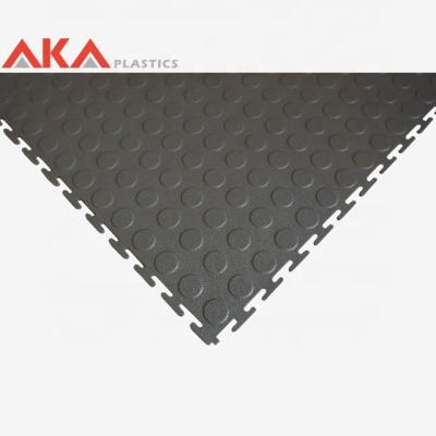 China For Commercial Car Showroom Plastic Floor Interlocking Parking Tiles for sale