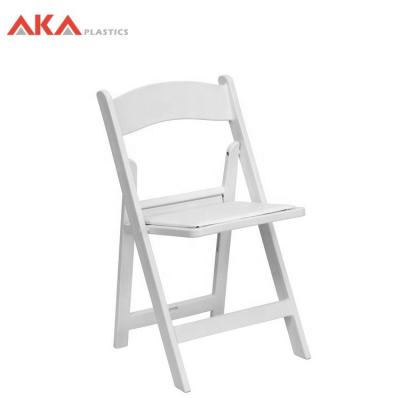 China Premium Event Support Garden Seat Wedding Good White Chairs Outdoor Plastic Folding Chair for sale