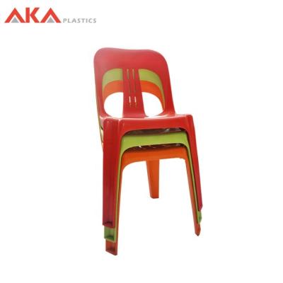 China Event Patio Chair Stackable Bulk Chairs Plastic Monoblock Chairs for sale