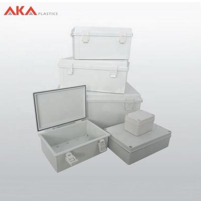 China Data Transmission Device Plastic Waterproof Junction Box Case 250x170x100mm Electronic Waterproof Junction Box for sale