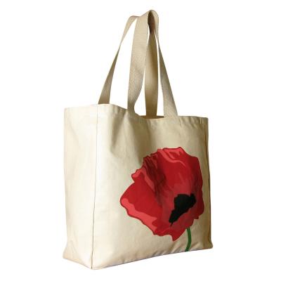 China Organic Custom 100% Cotton Handled Cotton Bag Tote Bag Cotton Shopping Bags With Logos for sale