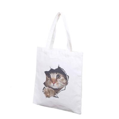 China Popular High Quality Reusable Wholesale Cheap Price Reusable Shopping Bag Tote Bag Cotton Canvas Cotton Bag Eco-Friendly for sale