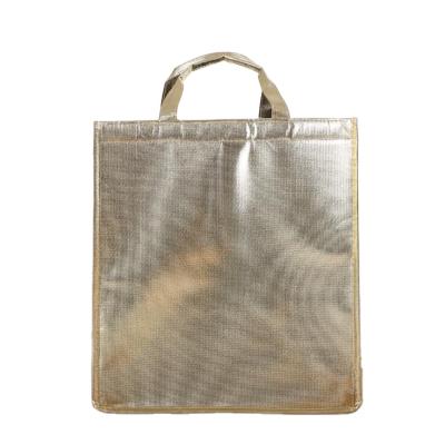 China Hot Sell Food Delivery Bag Thermal Insulated Reusable Nonwoven Cooler Bag Insulated Cooler Bag for sale