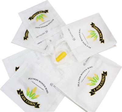 China 100% Logo Biodegradable High Quality Custom Printing 100% Non Woven PLA Biodergardable Bag for sale