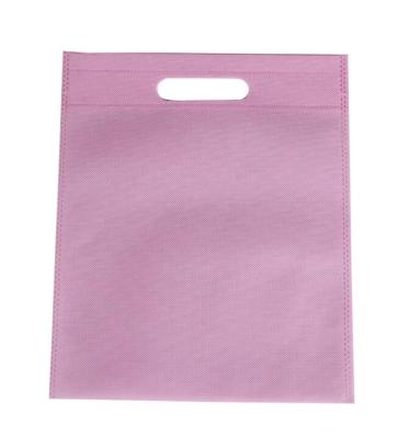 China Factory Die Reusable Manufacturer Cut Handle Packaging Bag Colored Non Woven Ultrasonic Non Woven Bag for sale