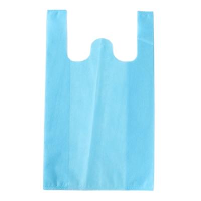 China High Quality Eco-friendly Vest Bag Fashion Nonwoven Fabric Reusable Garbage Bag Vest Bag Reusable Supermarket Shopping for sale