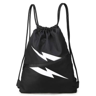 China Cheap Custom Shopping Bag Gym Bag 190T Polyester Drawstring Bags for sale