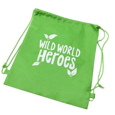 China Wholesale Custom Handled Eco Friendly Recycle Nylon Foldable Grocery Drawstring Nonwoven Shopping Bag for sale