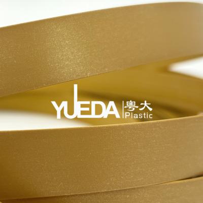 China Luxurious Golden Color Cupboard Edge Strips With Delicate Surface Texture for sale