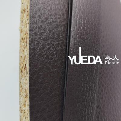 China Varied Embossed Furniture Edge Banding Tape With Classic Leather / Wire Drawing Textures for sale