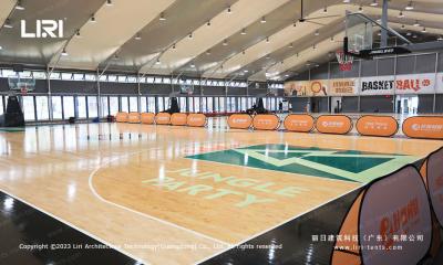 China Wind Resistant Other Arc Roof Cover Basketball Court Tent for Sale for sale