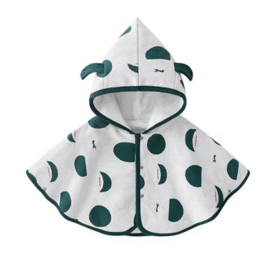 China QUICK DRY winter cooler clothes windproof winter kids clothes cape 1-5 years old kids coat gear for sale