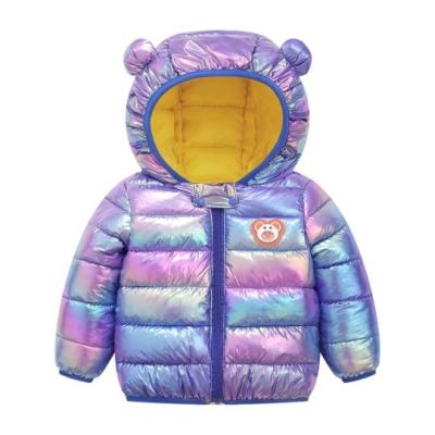 China Autumn and winter new children's clothing instant baby boy and girl down coat regular anti-fouling jacket for sale