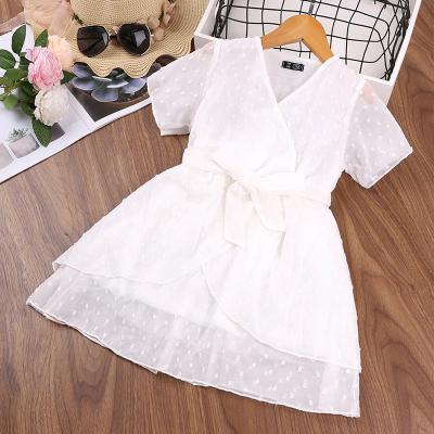 China 2022 Summer New Viable Girl Dress Korean Style Short Sleeve Princess Dress for sale