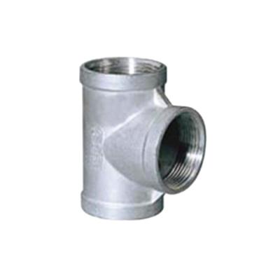 China (a-182) 316l 1/2 stainless steel (a-182) 316l 1/2 stainless steel tee sch80 socket welding pipe fitting s-3000 socket weld pipe fitting for sale