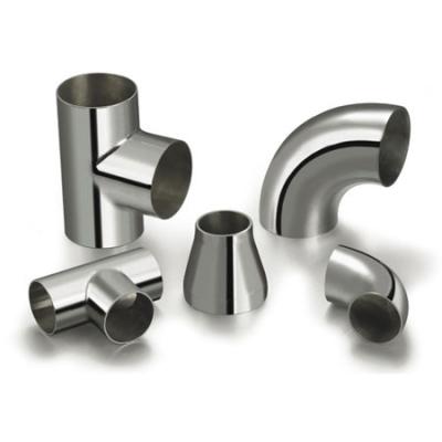 China Gas Liquid Transport 304 Steel Pipe Fittings Stainless Steel Pipe Fittings Food Grade Stainless Steel Fitting Sanitary Pipe Fitting for sale