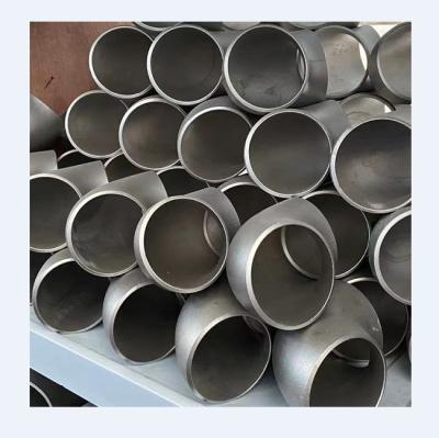 China Industrial use ss316L 5inch SCH40S stainless steel butt welded fittings elbow and tee reduced for different materials for sale