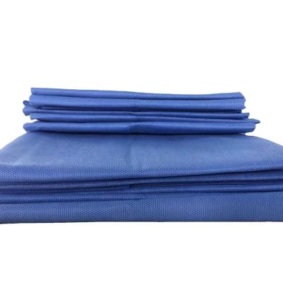 China Hot Selling Waterproof Bed Cover Hospital Medical Spa Professional Surgical Waterproof Nonwoven Disposable Bed Sheet for sale