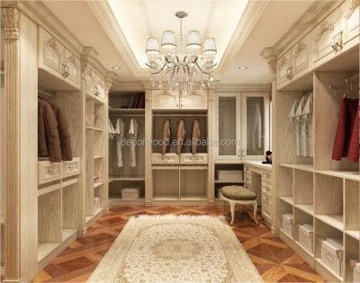 China PANEL Classic Design Modern Walk In Closet Wardrobe Closet for sale