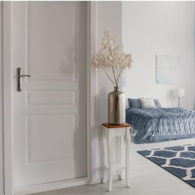 China Swing High Quality Wood White Interior Solid Wood Door for sale