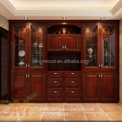 China Versatile Wooden Storage Traditional Design Tall Wardrobes for sale