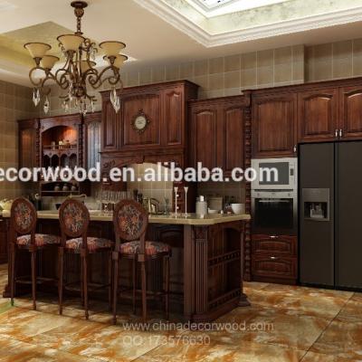 China American Ideas and Home Interior Antique Style Kitchen Furniture Interior Design Drawing for sale