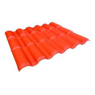 China Good Selling Traditional Pvc Teja Upvc Tiles Sheet Plastic Tile Roofing Roofing Sheet Corrugate Roof Tile for sale