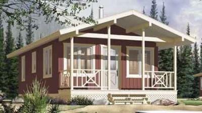 China Long Life Prefab Bungalow Homes , Affordable Prefabricated Homes For Living for sale