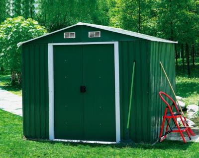 China 12 ' x 10 ' Feet Metal garden shed with 2 sliding doors,HHSD-A for sale