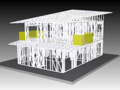 China Casas de armação de aço claras do escritório, casa pré-fabricada do jogo para África do Sul à venda