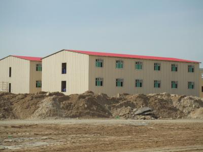 China Construções da casa pré-fabricada do baixo custo/construção comerciais do metal da casa pré-fabricada Saveing da energia à venda