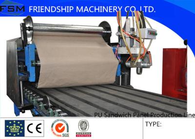 China 2+2 Type Discontinuous PU Sandwich Panel Roof Production Line For 40-200mm for sale