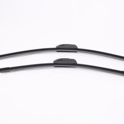 China 99.9% best selling 2021 universal frameless wiper black conventional windscreen wiper blades suitable for sale