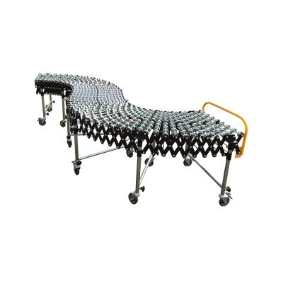 China Zinc Steel Fire Resistant Ball Bearing Pressed Rail Conveyor, Storage Production Table Warehouse Conveyor Roller Skate Wheel for sale