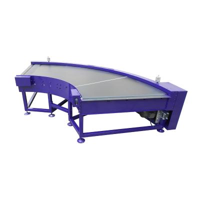 China 180 Degree Bend Fire Resistant Conveyor Belt , 90 Degree Bend Belt Conveyor for sale