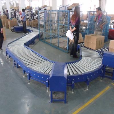 China Heavy Duty Customized Motorized Oil Roller Conveyor Production Line For Factory for sale