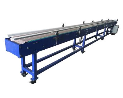 China Garment Shops Small Plastic Plastic Chain Plate Conveyor Modular Chain Conveyor for sale