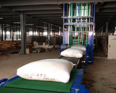 China Fire Resistant Continuous Lifting Conveyor for Vertical Transport Vertical Lifting Conveyor for sale