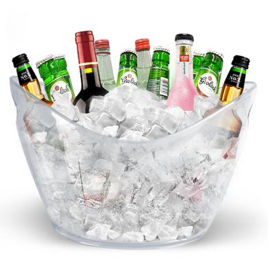 China Factory direct sales 12L ice buckets wine ice bucket champagne plastic ice bucket viable large for sale