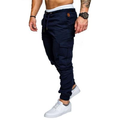 China Fashion style low price relaxed cargo pants plus size mens pants tooling Multi-pocket pants for sale for sale