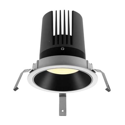 China Vandolite 10W/12W/15W Downlights Modern Bright Black/White/Silver 90mm Australian Standard Floodlight for sale