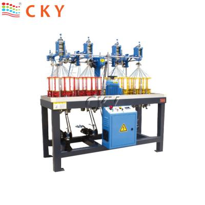 China Long Life Shoe Laces Braiding Machine Various Shaft Rope Yarn Braiding Machine 48*140mm for sale